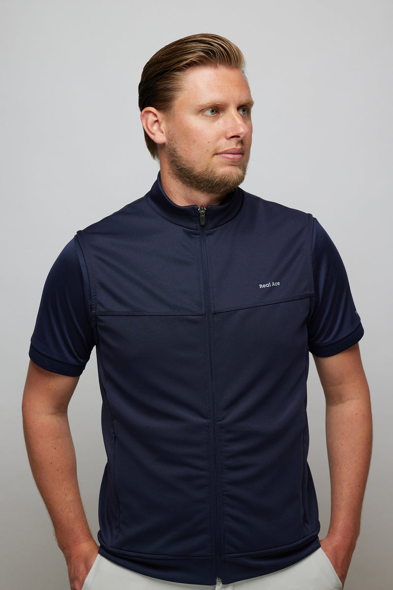 Golf Gilet - Navy blue