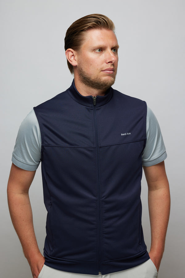 Golf Gilet - Navy blue